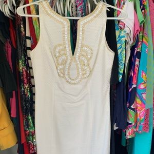 Lilly Pulitzer Janice Shift Dress in Resort White
